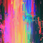 portrait wallpaper hd glitch background