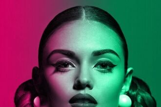 portrait wallpaper 8k gradient portrait mode