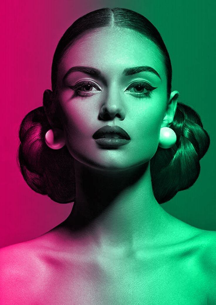 portrait wallpaper 8k gradient portrait mode