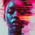 portrait wallpaper 1080p glitch android
