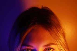 portrait wallpaper 4k light portrait mode