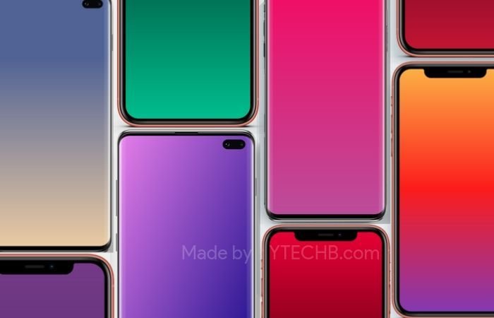 portrait wallpaper 4k gradient android