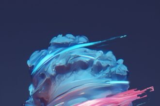 portrait wallpaper 8k glitch tablet