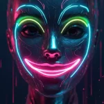 portrait wallpaper 4k neon lock screen