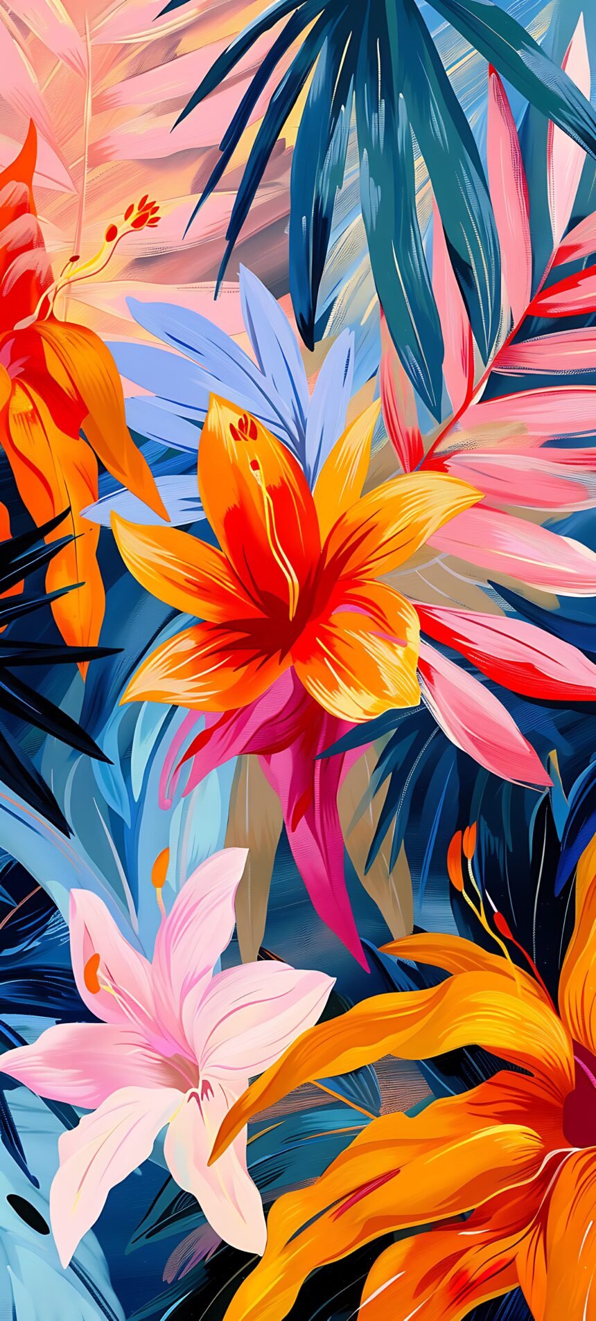 portrait wallpaper 8k flower wallpaper