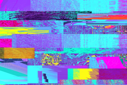 portrait wallpaper 4k glitch desktop