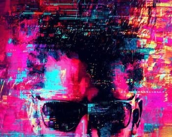 portrait wallpaper hd glitch android