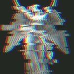 portrait wallpaper 1080p glitch lock screen