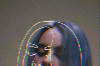portrait wallpaper 4k glitch iphone