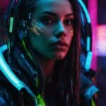 portrait wallpaper hd neon lock screen