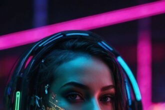portrait wallpaper hd neon lock screen
