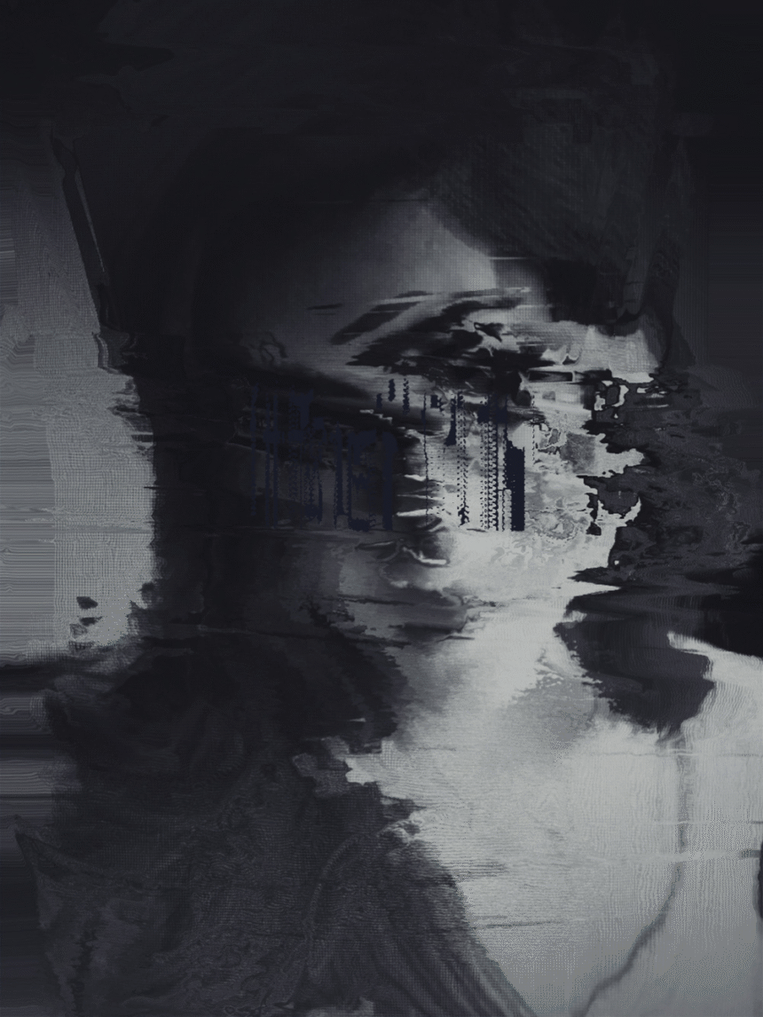 portrait wallpaper full hd glitch portrait mode