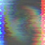 portrait wallpaper 4k glitch background