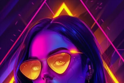 portrait wallpaper hd neon android