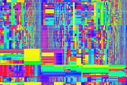portrait wallpaper hd glitch background