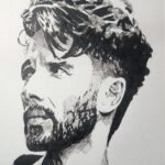 portrait wallpaper 4k sketch pc