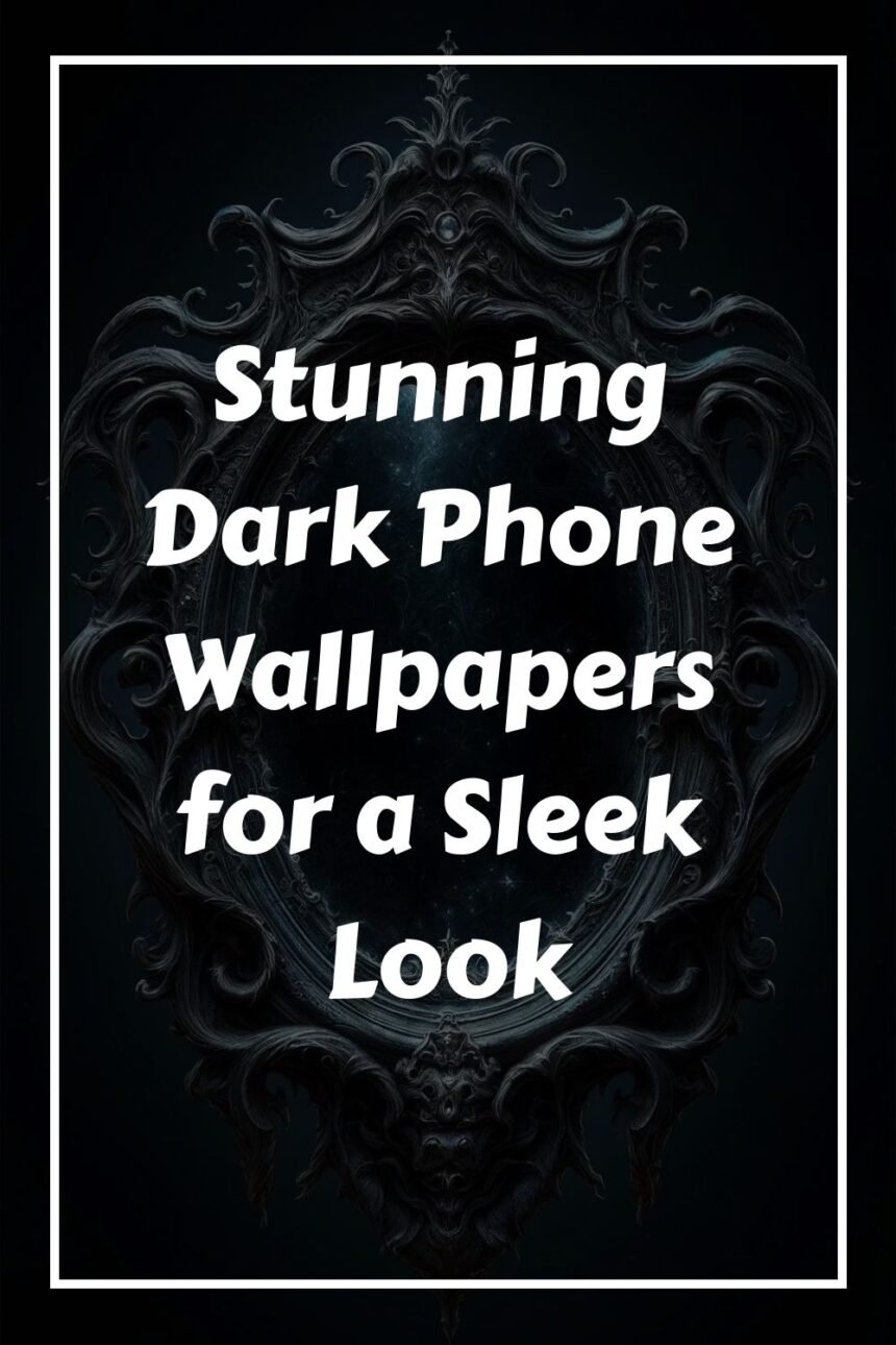 portrait wallpaper 4k dark phone