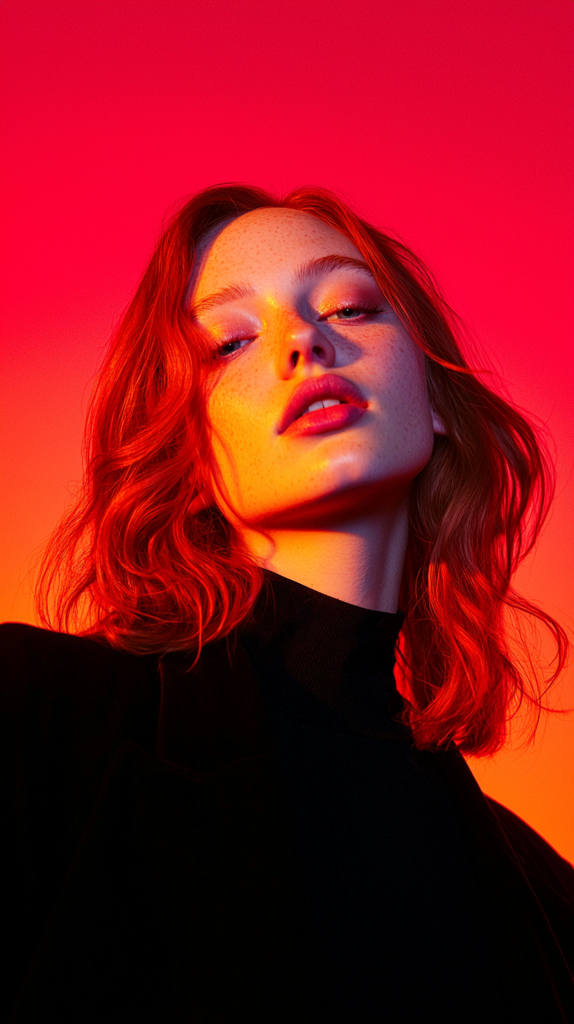portrait wallpaper ultra hd gradient portrait mode
