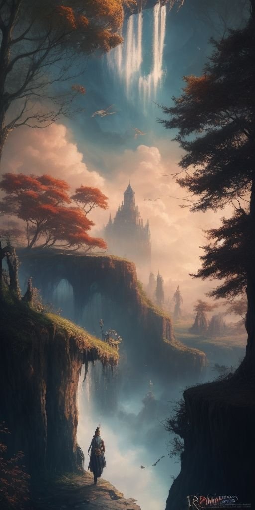 portrait wallpaper 8k fantasy background